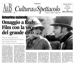 2011-7 Omaggio a Rudy Film con la voce del grande divo